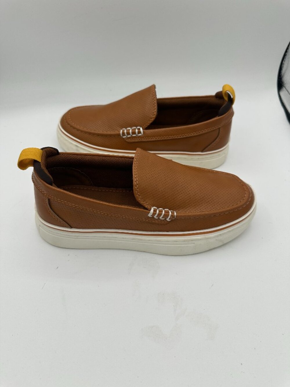 Bruno Marc Kids' Slip-On Loafers Brown Size 1